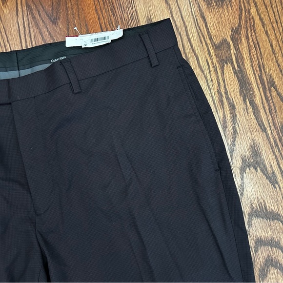 Calvin Klein Jerome Classic Black Dress Pants, 40w x 30L - Picture 4 of 5